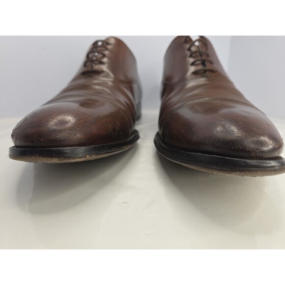 To Boot New York Men’s Brandon Cap Toe Oxford Brown Leather 12981 US 10 Italian main image 6